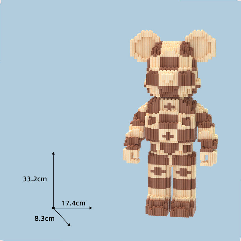 国内発送】Bearbrick ベアブリック1000% レゴ交換品 LED 付き