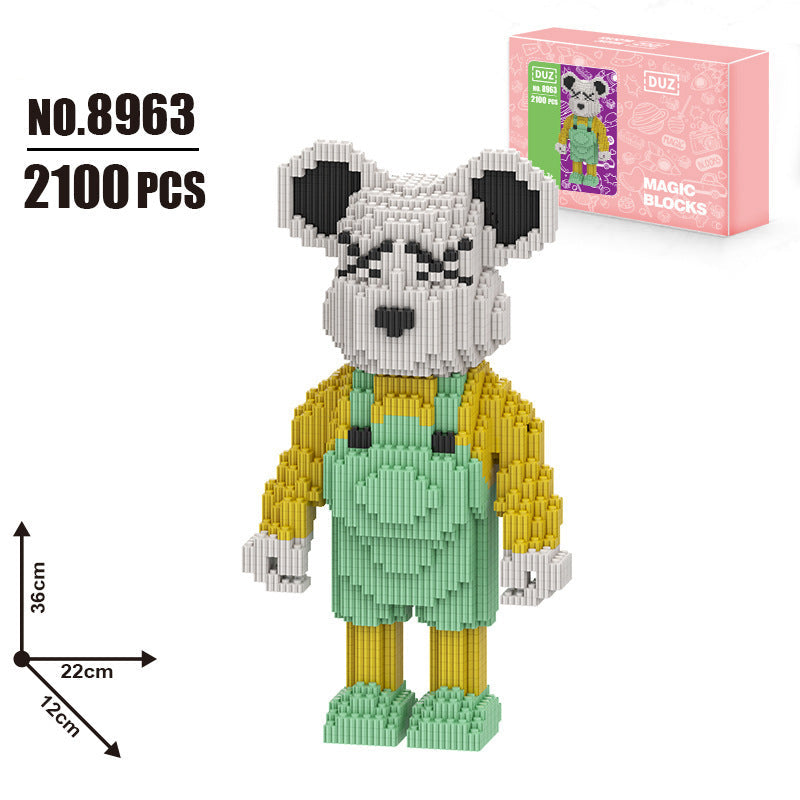 国内発送】レゴLEGO Bearbrick ベアブリック1000% レゴ交換
