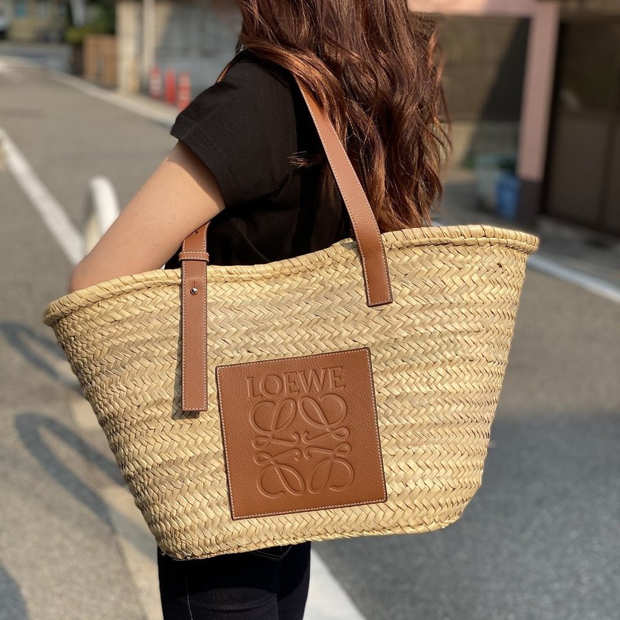 LOEWE ロエベ トートバッグ かごバッグ バスケット スモール - バッグ