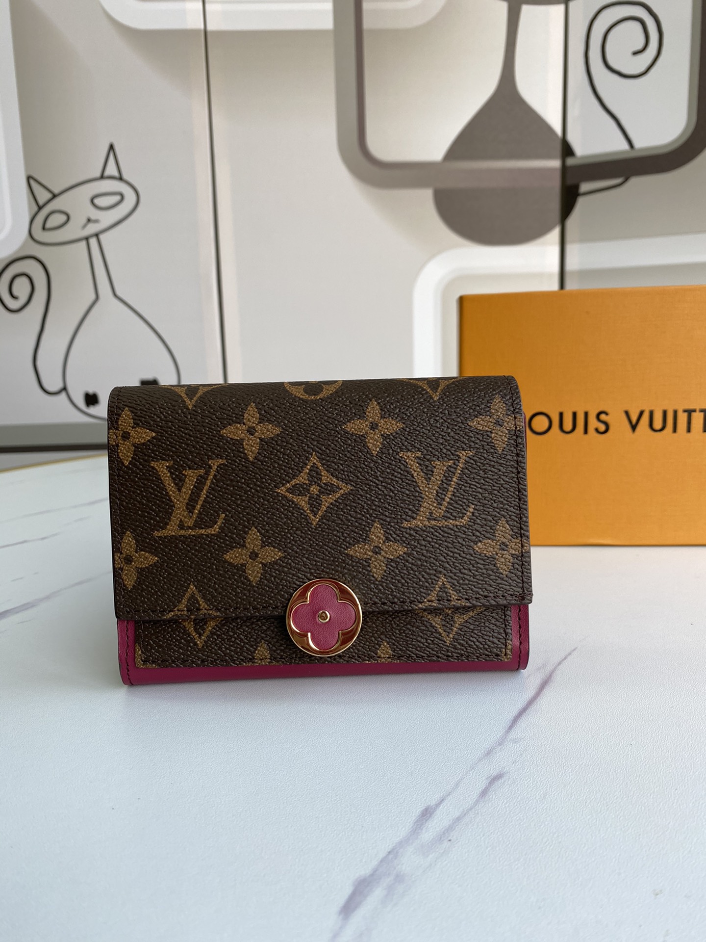 【LOUIS VUITTON】フルラ 財布 19x10x2cm