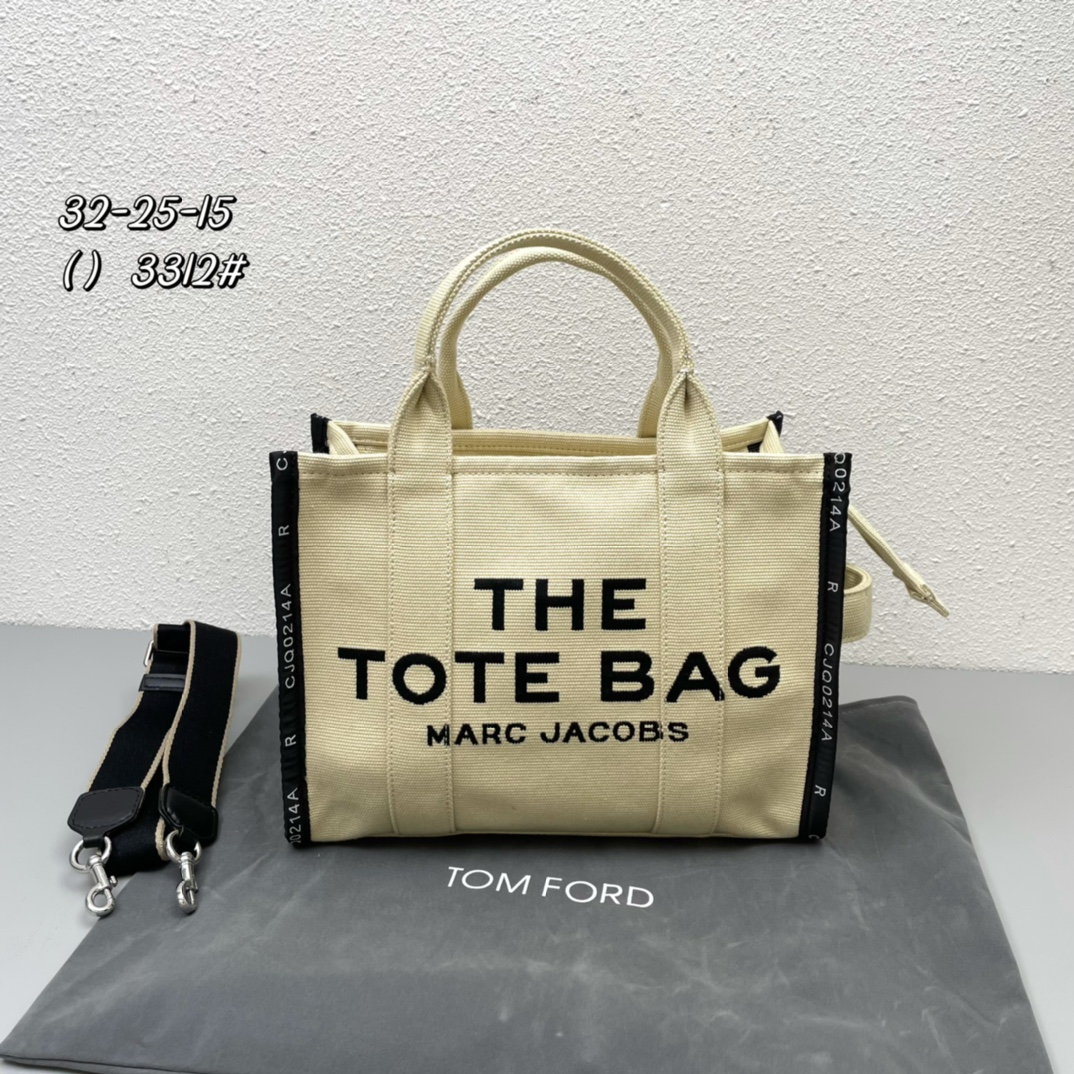 【MARC JACOBS】tote bag 32-25-15cm 