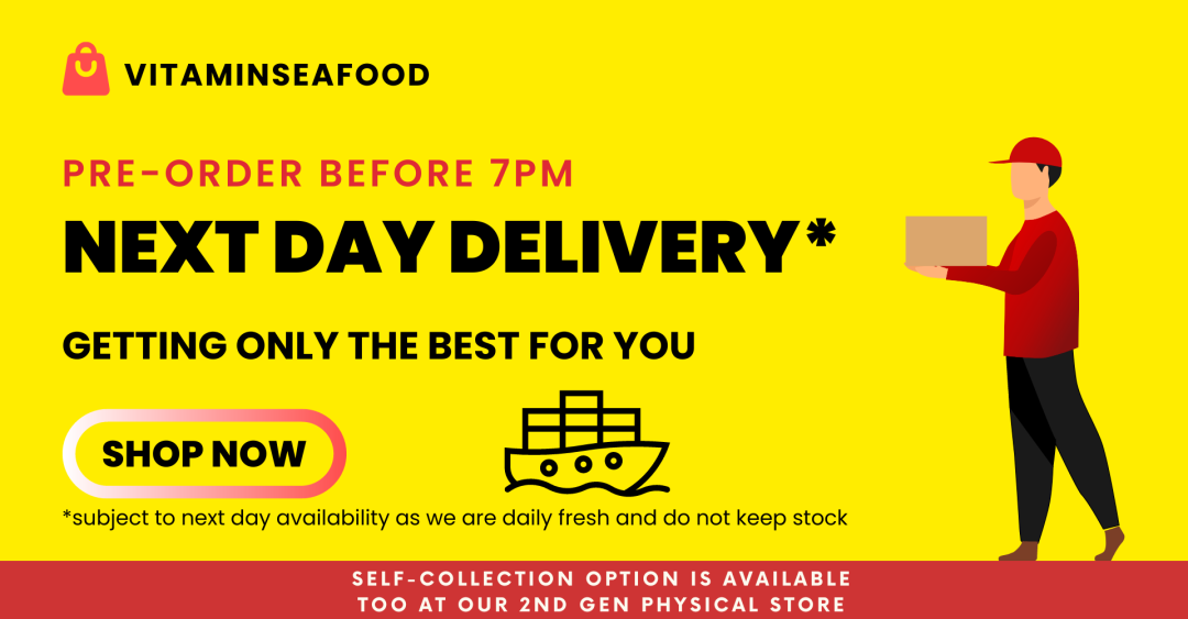 Fresh Seafood Delivery in Singapore VitaminSeafood