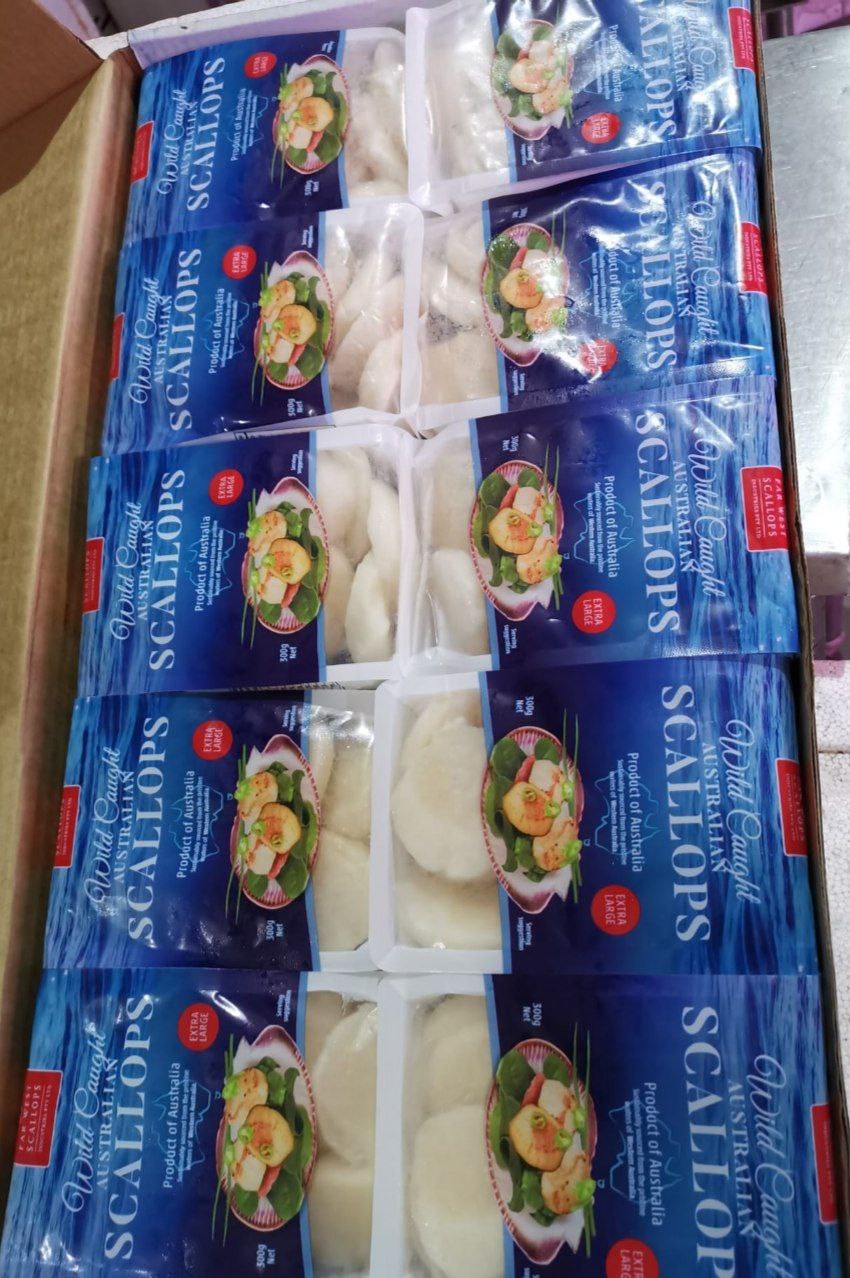 Wild Caught Australian Scallops