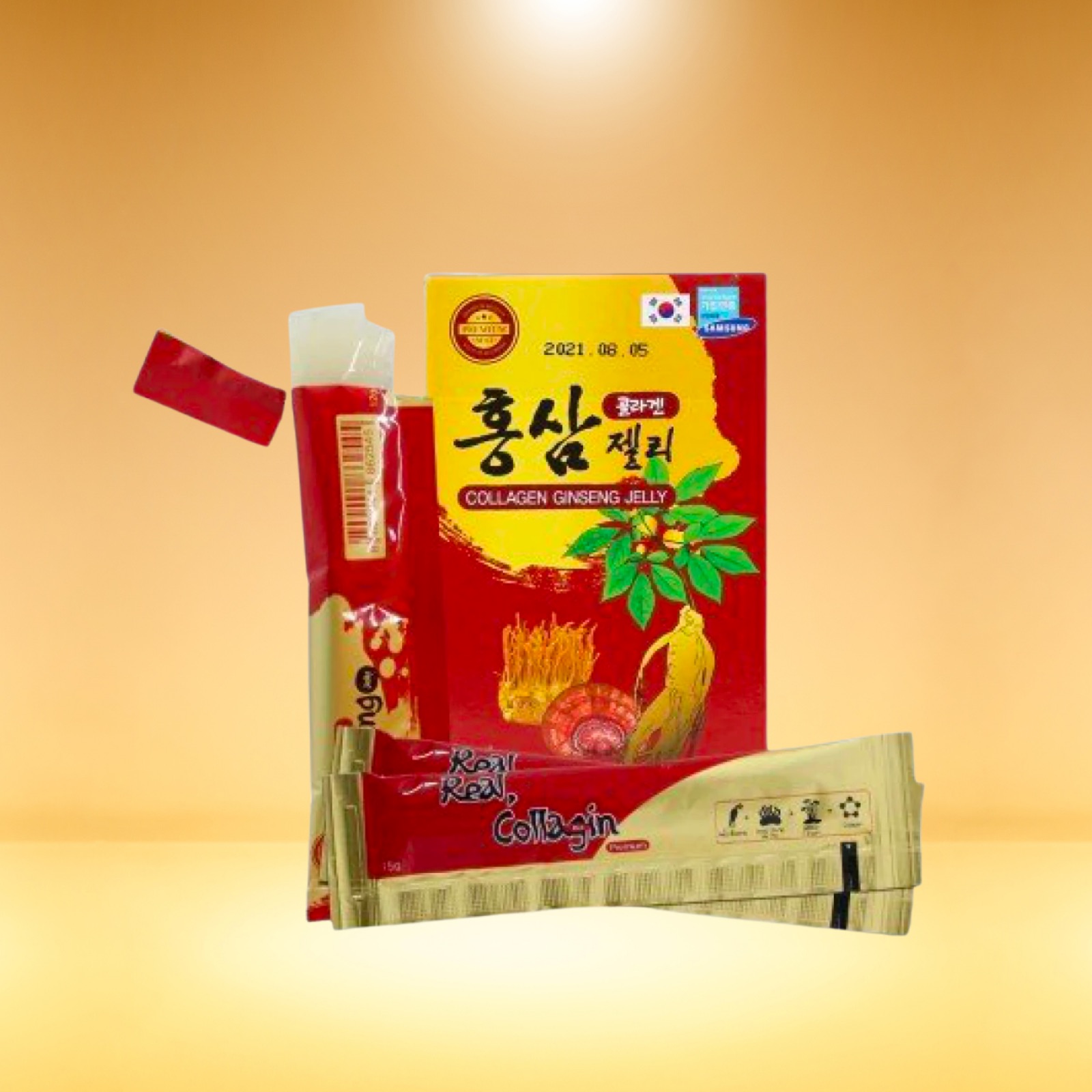 [SG READY STOCK] Korea Red Ginseng Collagen Jelly