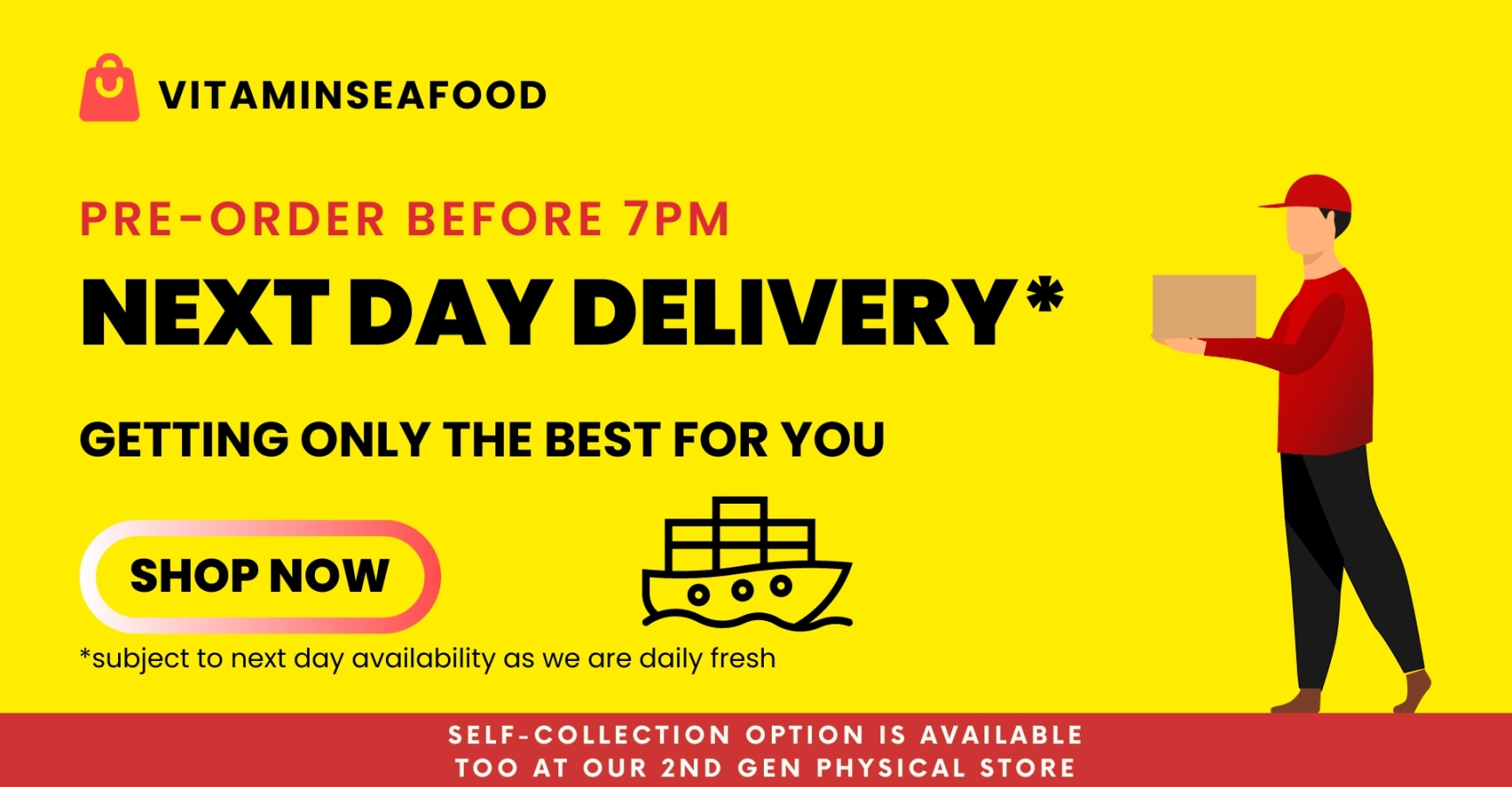 Fresh Seafood Delivery in Singapore VitaminSeafood