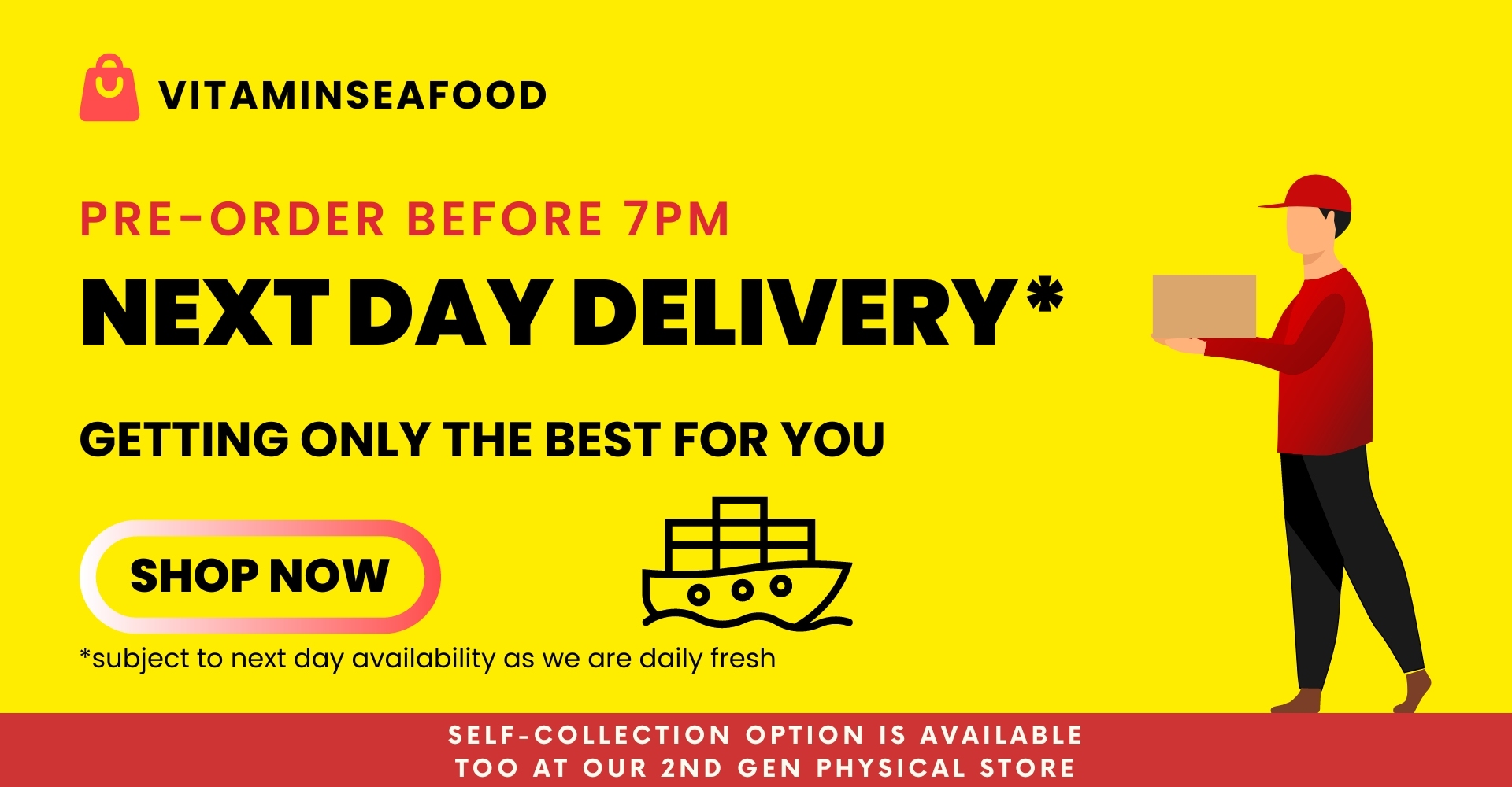 Fresh Seafood Delivery in Singapore VitaminSeafood