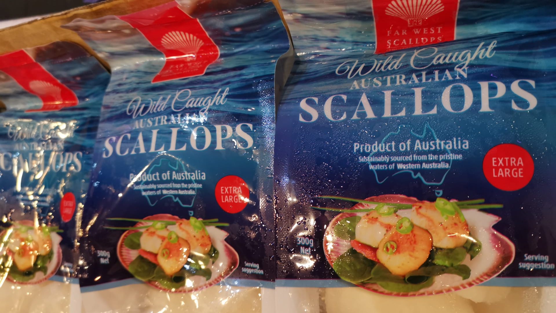 Wild-Caught Australian Scallops