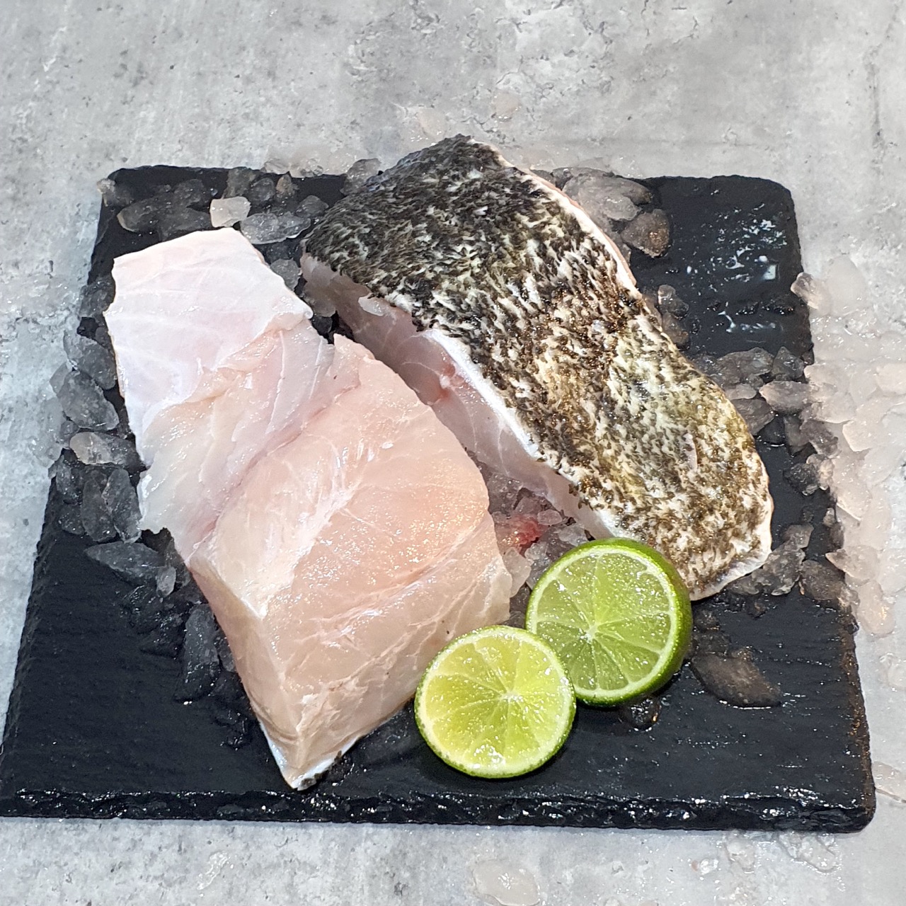 Premium Grouper filleted from Steak