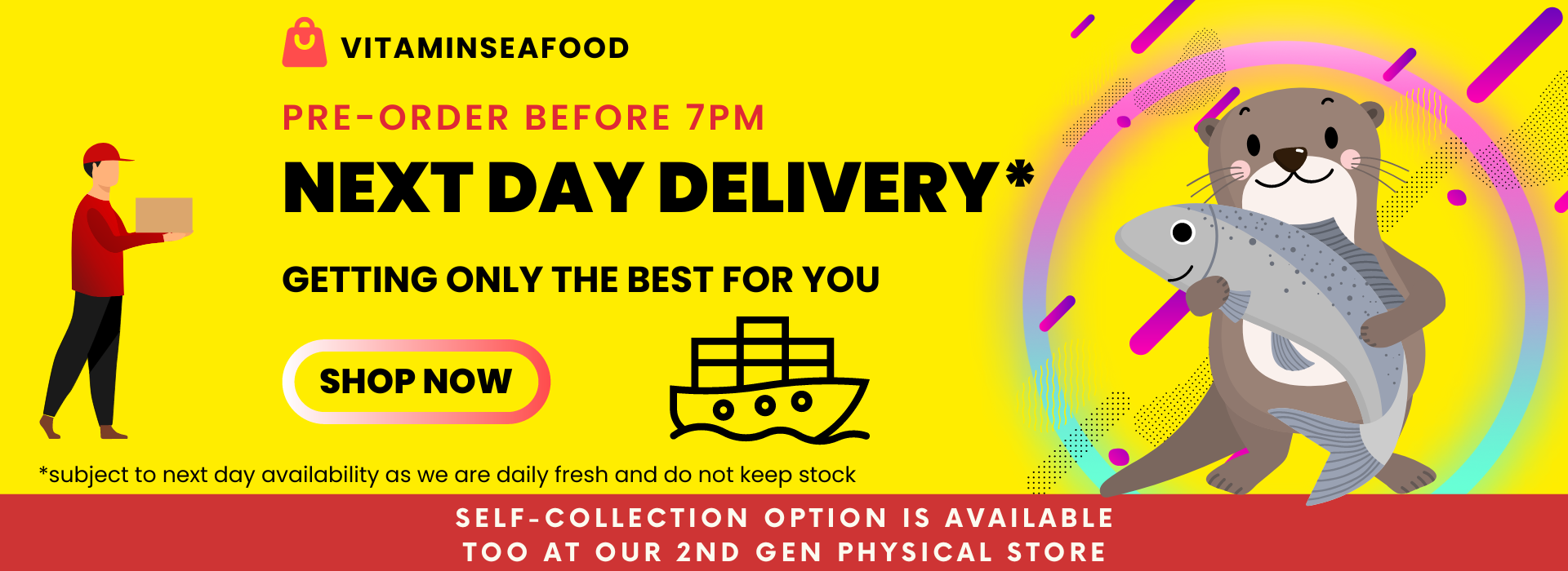 Fresh Seafood Delivery in Singapore VitaminSeafood