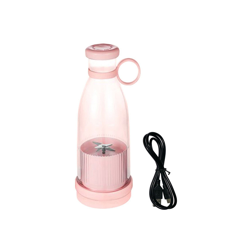 Rechargeable Mixers Fresh Fruit Juicers Blue/Pink Usb Portable Juice B