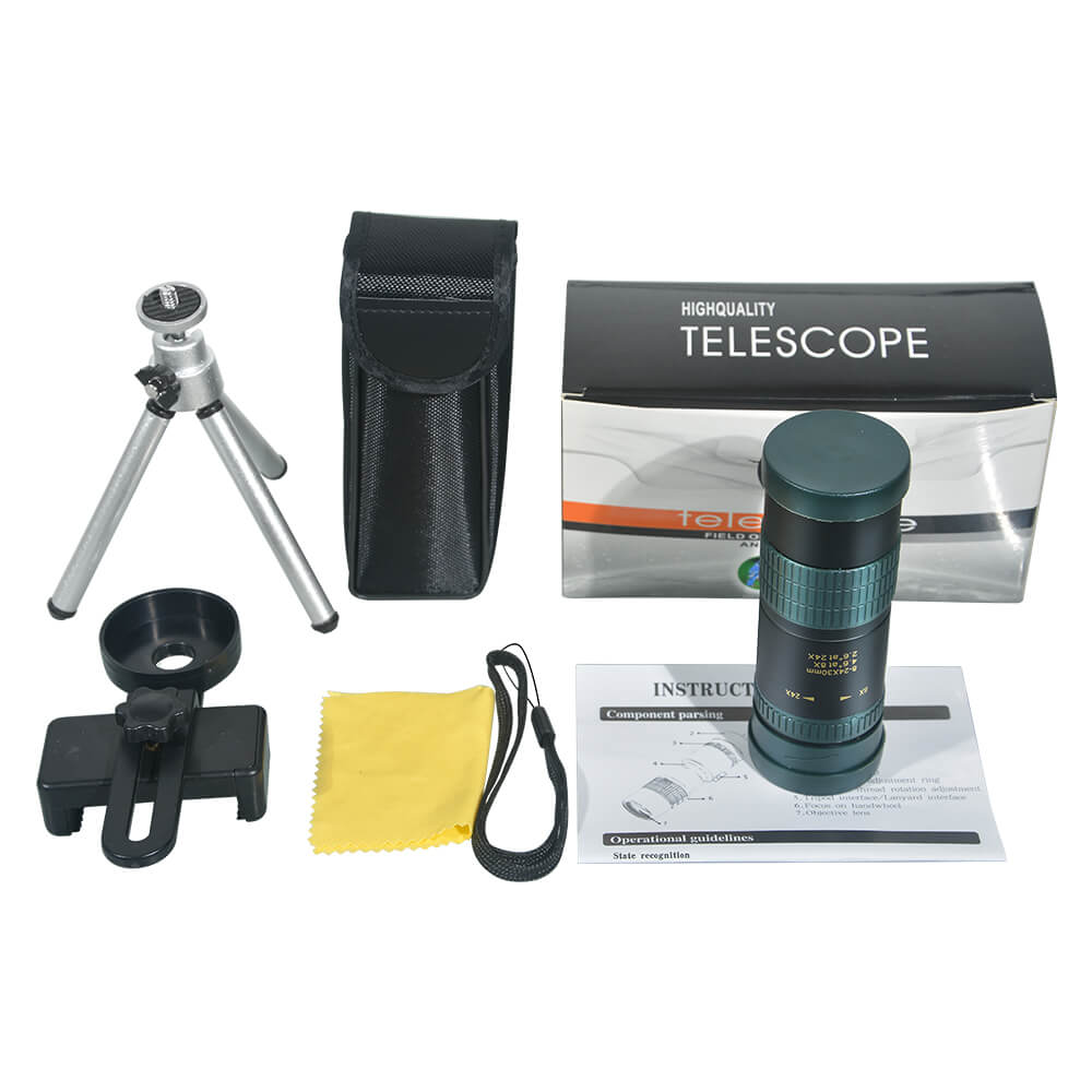 8-24x30 Zoom Telephoto Telescope lens 