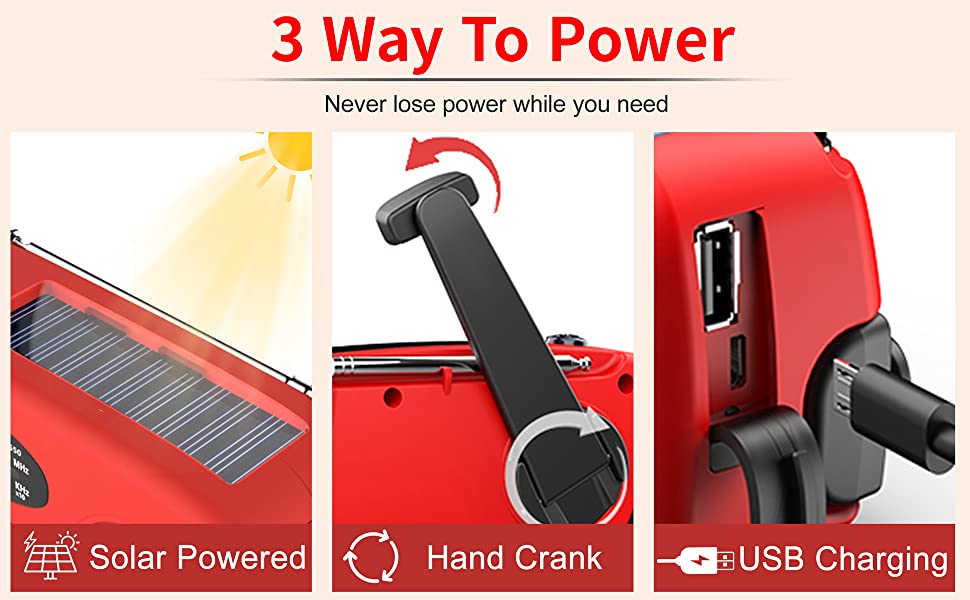 solar crank radio