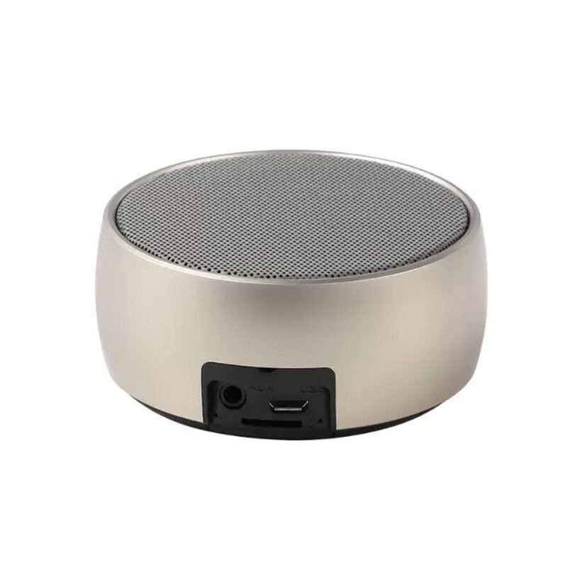 Mini Bluetooth Speakers Portable Metal Wireless Super Bass Hifi Stereo Handsfree Voice Calls Support For SD Card SmartPhone