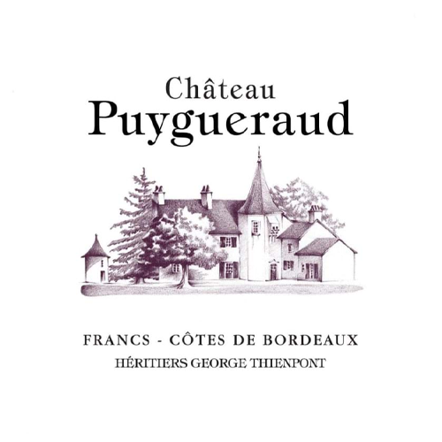 Chateau Puygueraud, Bordeaux Red Cotes de Francs 2020 - Case of 12 Bottles x 75cl-MagnumOpusWines