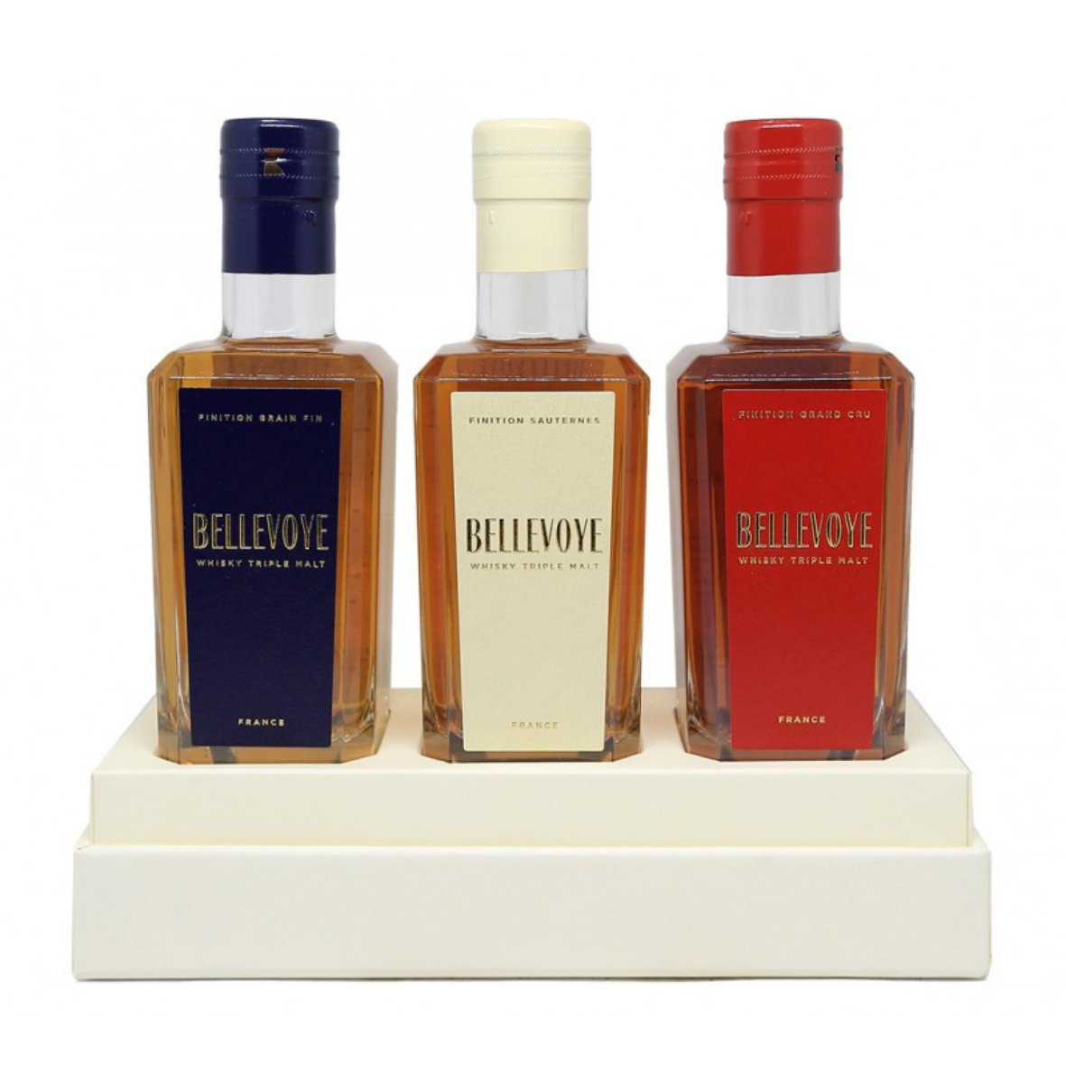 Bellevoye Whisky, Bellevoye Set (Bleu, Blanc, Rouge) 3*200ML