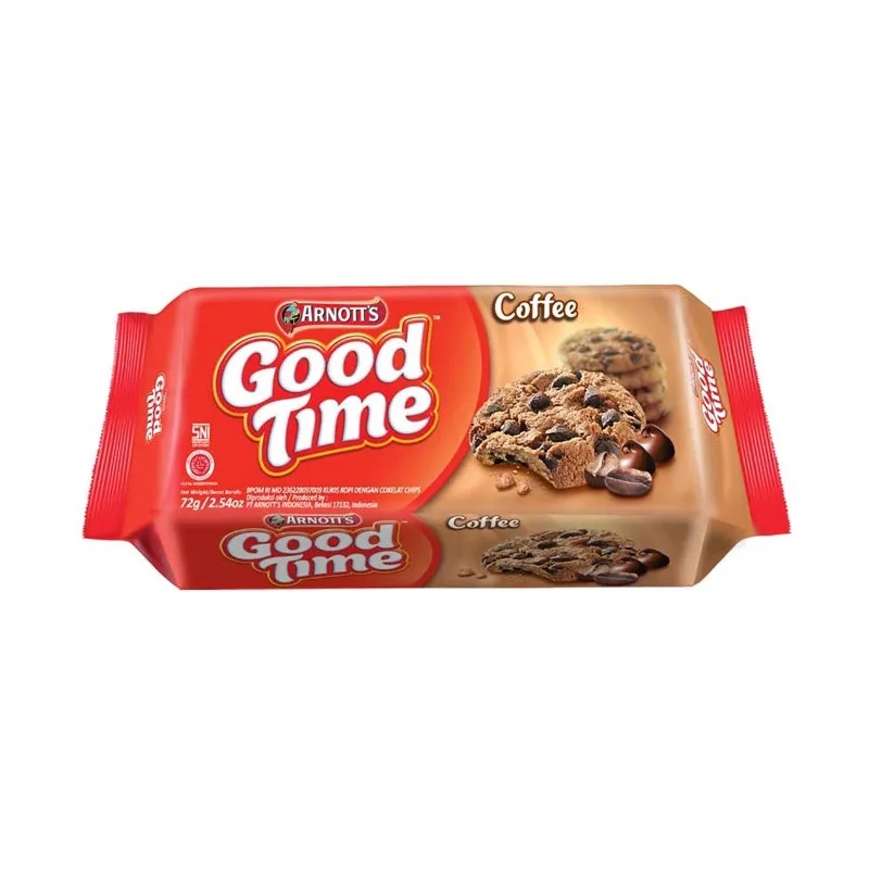 GOOD TIME·COFFEE CHOCOCHIPS COOKIES 72g-kkonline