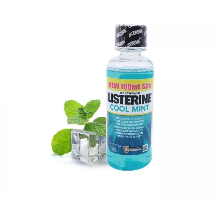 Listerine Cool Mint Kumur 100 ml / 250ml-kkonline