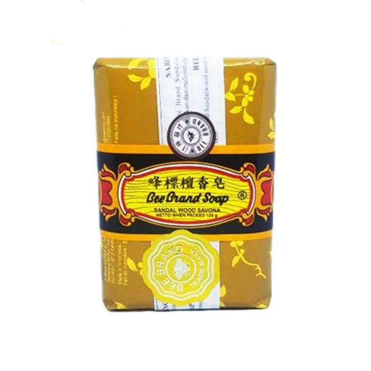 Bee Brand Soap Brown/Sandalwood 125g-kkonline