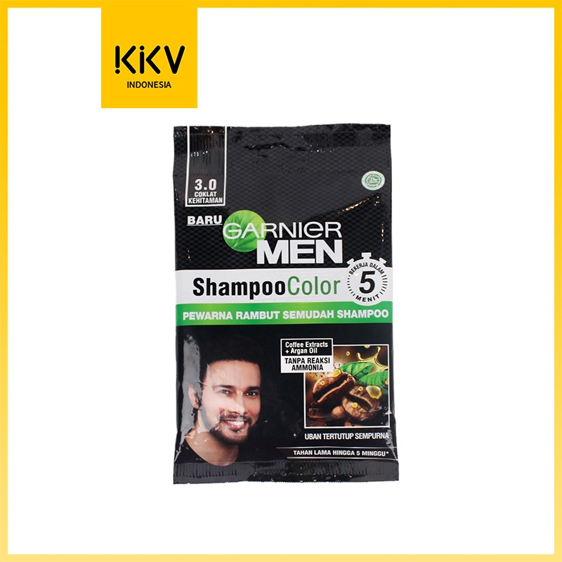 Men Shampoo Garnier Color Sampo Warna Garnier1 Black