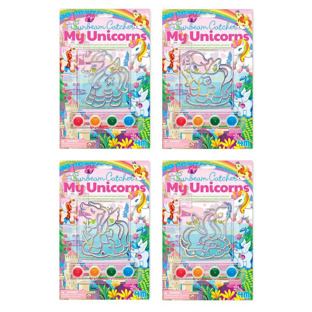 4M Unicorn Sunbeam Catcher 4 Assorted / Mainan Edukasi / Education Toys-kkonline