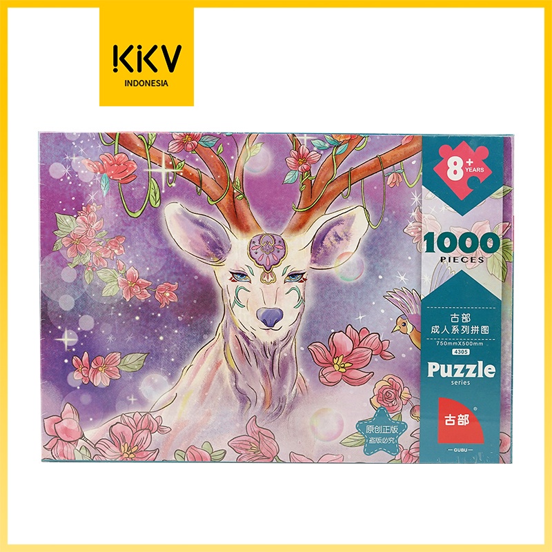 Puzzle Box 1000 pieces Moose of Dreams Mainan Anak Pajangan Toys Kreatifitas-kkonline