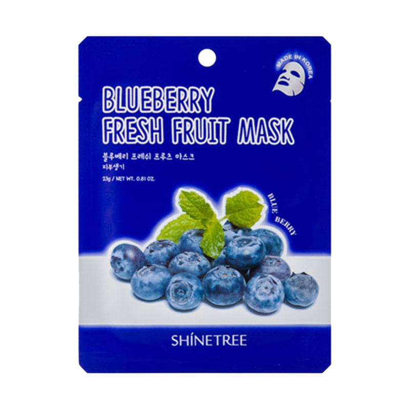 ShineTree Fruit Fresh Mask Sheet Lemon Blueberry Pomegranate-kkonline
