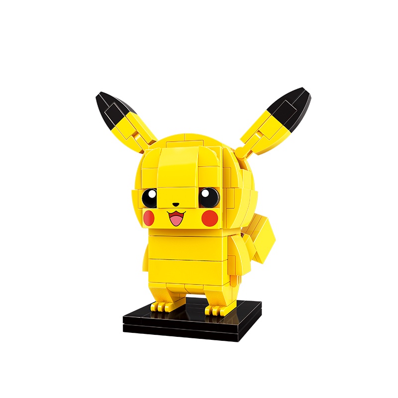 QMAN Keeppley Pokemon Block Toy, Pikachu / Eevee / Psyduck / Bulbasaur / Charmander / Squirtle-kkonline