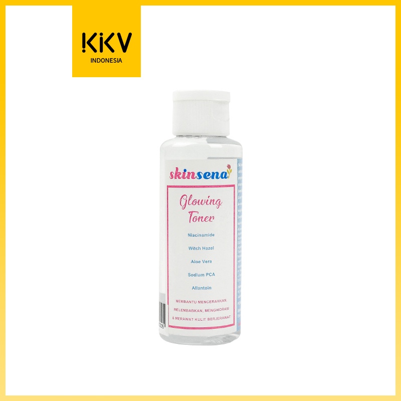 Skinsena Glowing Toner 100 ml | Toner Wajah Skinsena 100 ml | Skincare Kecantikan Wanita Toner Wajah-kkonline