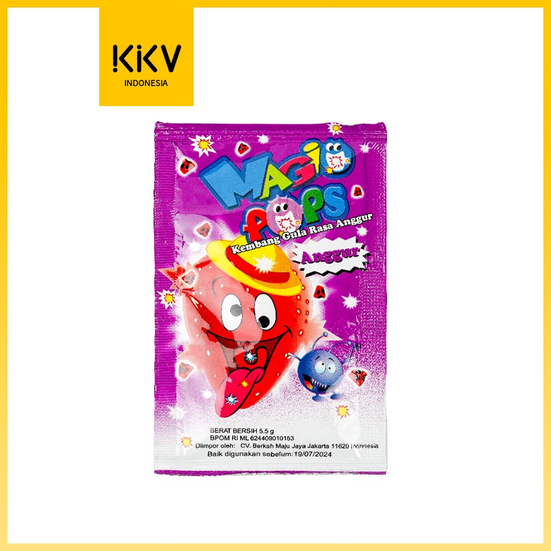 MAGIC POP Popping Candy GRAPE / COLA / STRAWBERRY 5.5 g-kkonline