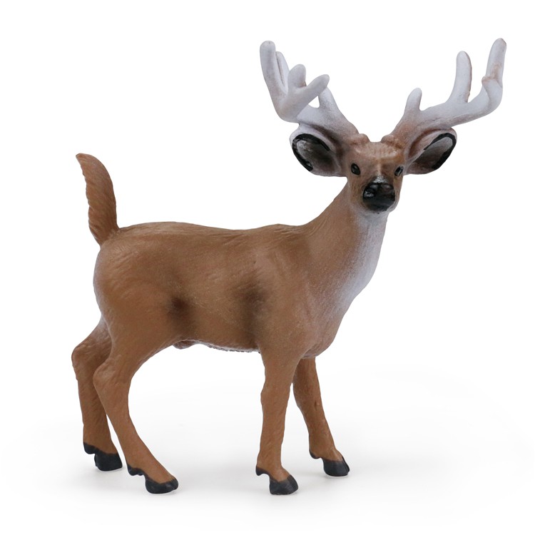 NEW CANNA 5.5 Inch White Tail Deer (Rusa Ekor Putih) Family / Figure Hewan /Animal Model Toys-kkonline
