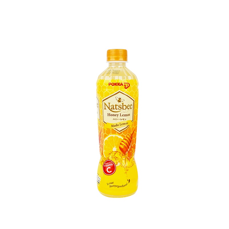 POKKA Natsbee Honey Lemon Minuman Madu Lemon Kaya Vitamin C