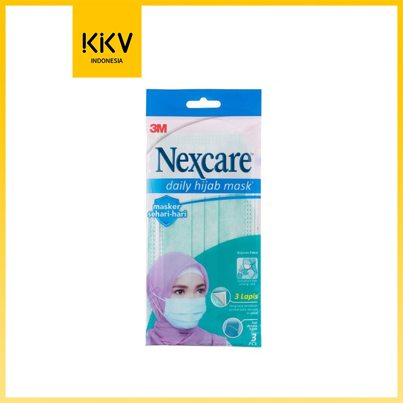 Nexcare Daily Hijab/Disposable mask 10g-kkonline
