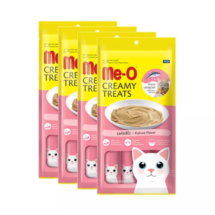 MeO Cat Snack & Treat Creamy Treat Katsuo flavor 60g-kkonline