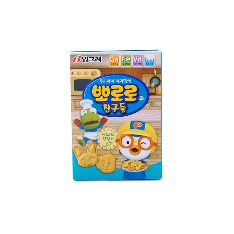 PORORO & FRIENDS BISCUIT PLAIN 65g-kkonline