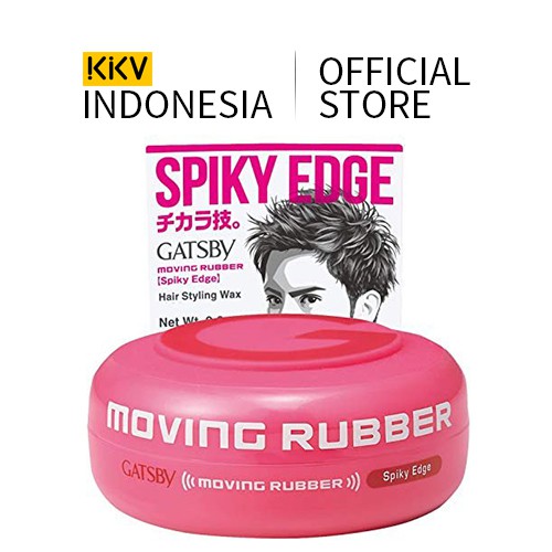 Gatsby Moving Rubber Spiky Edge 80g / Hair Styling / Penata Rambut-kkonline