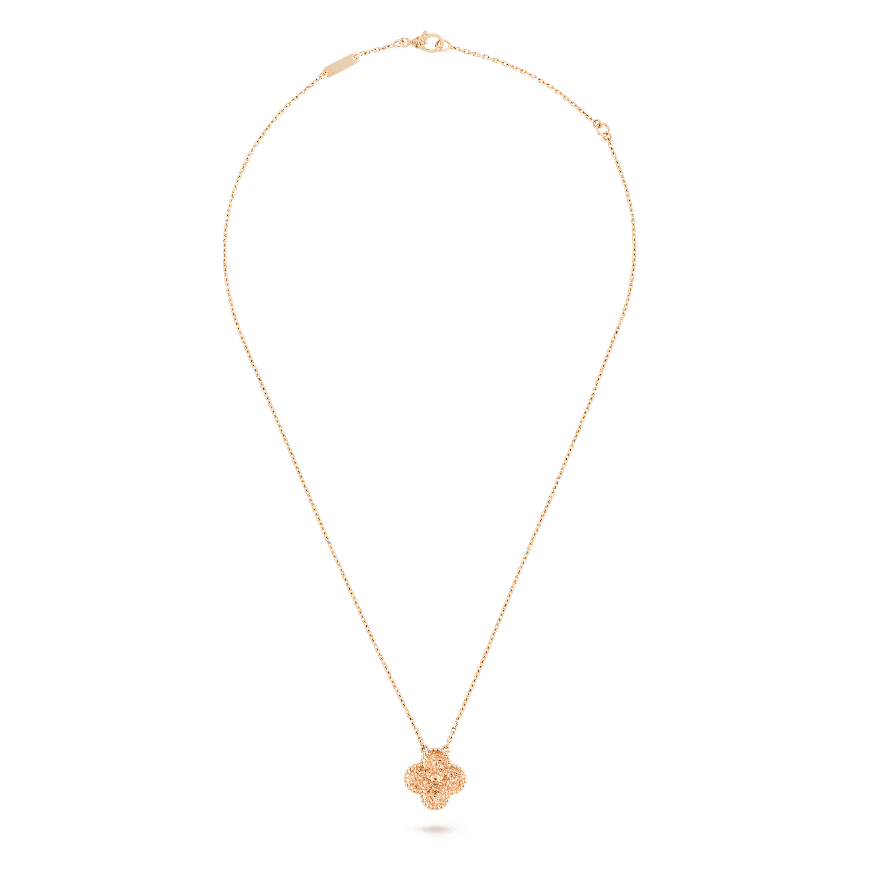 ヴィンテージ アルハンブラ ペンダント, ローズ ゴールド, Front, Jewelry Pendent