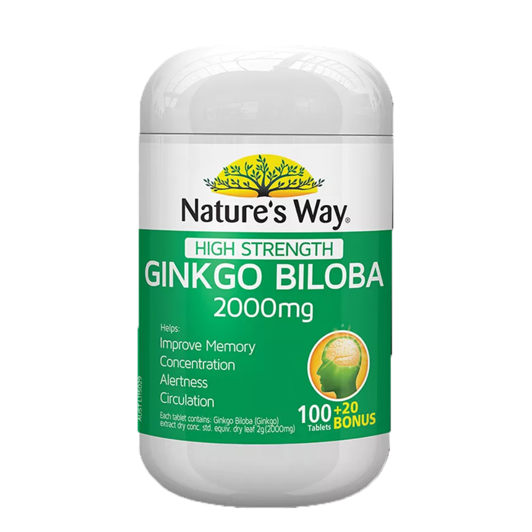 Nature's Way Gingko Biloba 120 Tabs