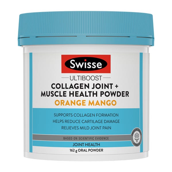 Swisse Ultiboost Collagen Joint + Muscle Health Powder 162g