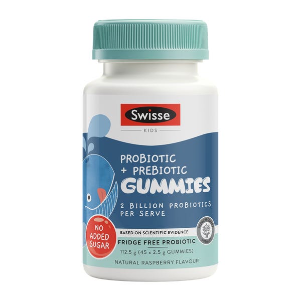 Swisse Kids Probiotic + Prebiotic Gummies 45 Gummies