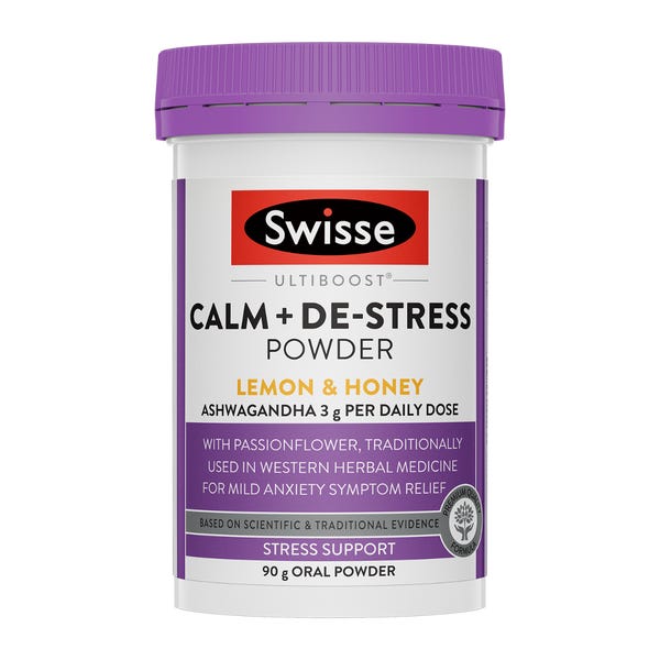 Swisse Ultiboost Calm + De-Stress Powder 90g