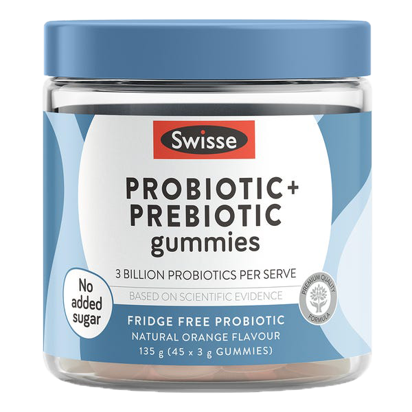 Swisse Probiotic & Prebiotic Gummies 45 Gummies