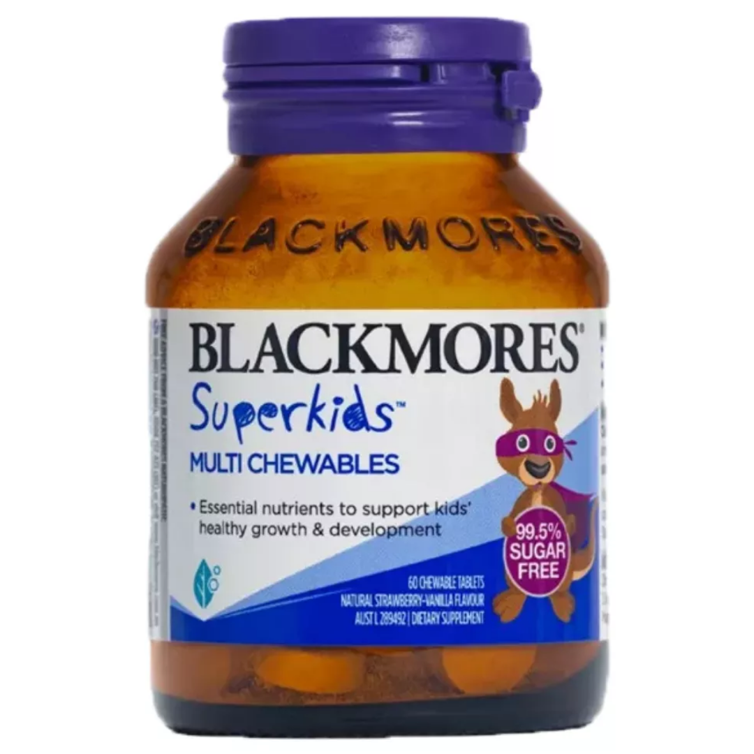 Blackmores Superkids Omega Brain 50 Chewables Tablets