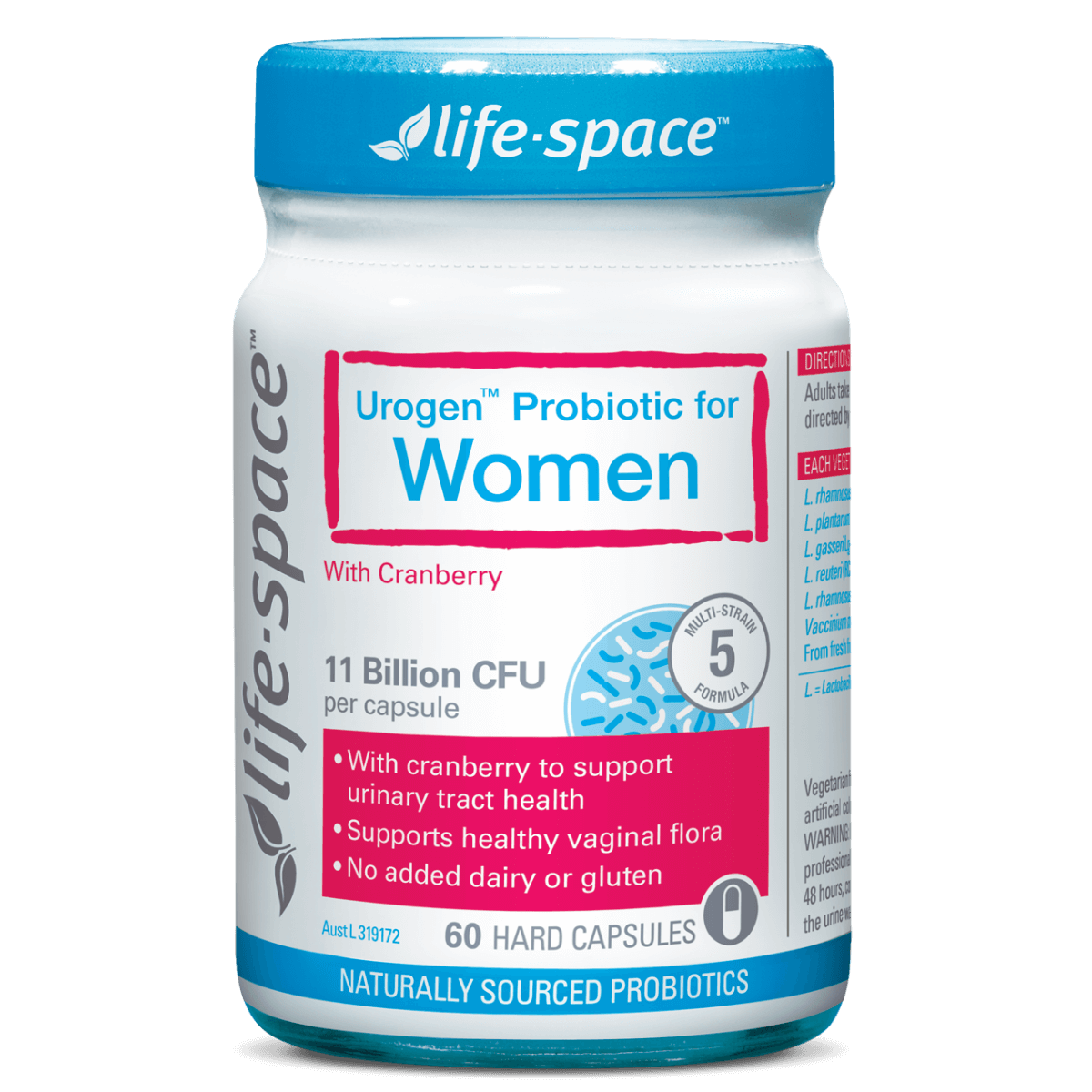 Life Space Urogen Probiotic For Woman 60 Capsules