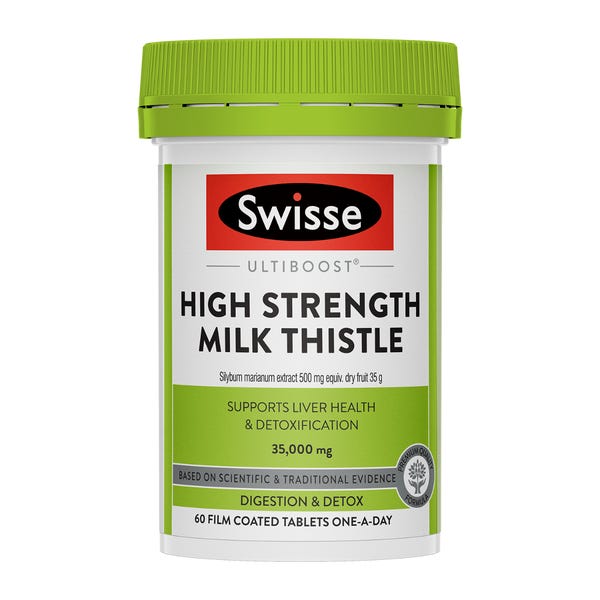 Swisse Ultiboost High Strength Milk Thistle 60 Tablets