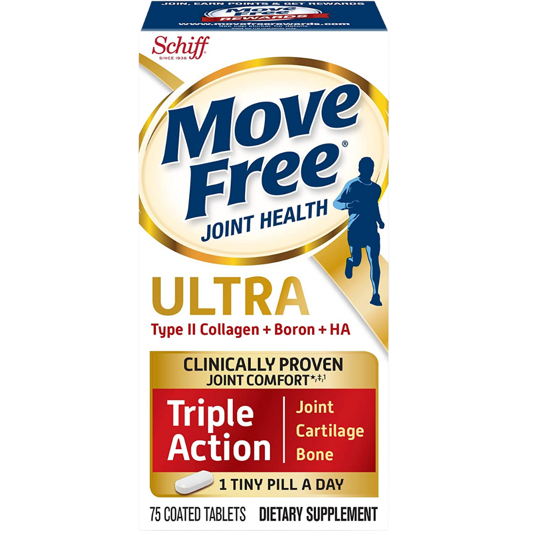 Schiff Move Free Ultra Triple Action Joint Supplement, 75 Tablets UCII