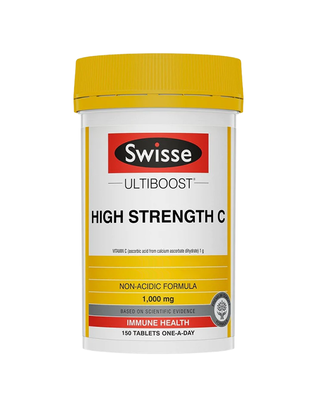 Swisse Ultiboost High Strength C 1000mg 150 Tablets