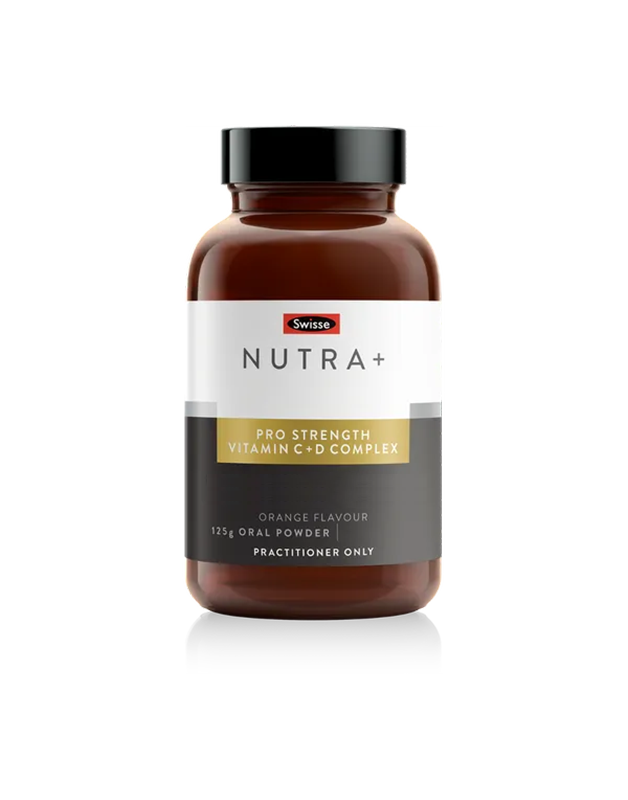 Swisse Nutra+ Pro Strength Vitamin C + D Complex 125g Oral Powder