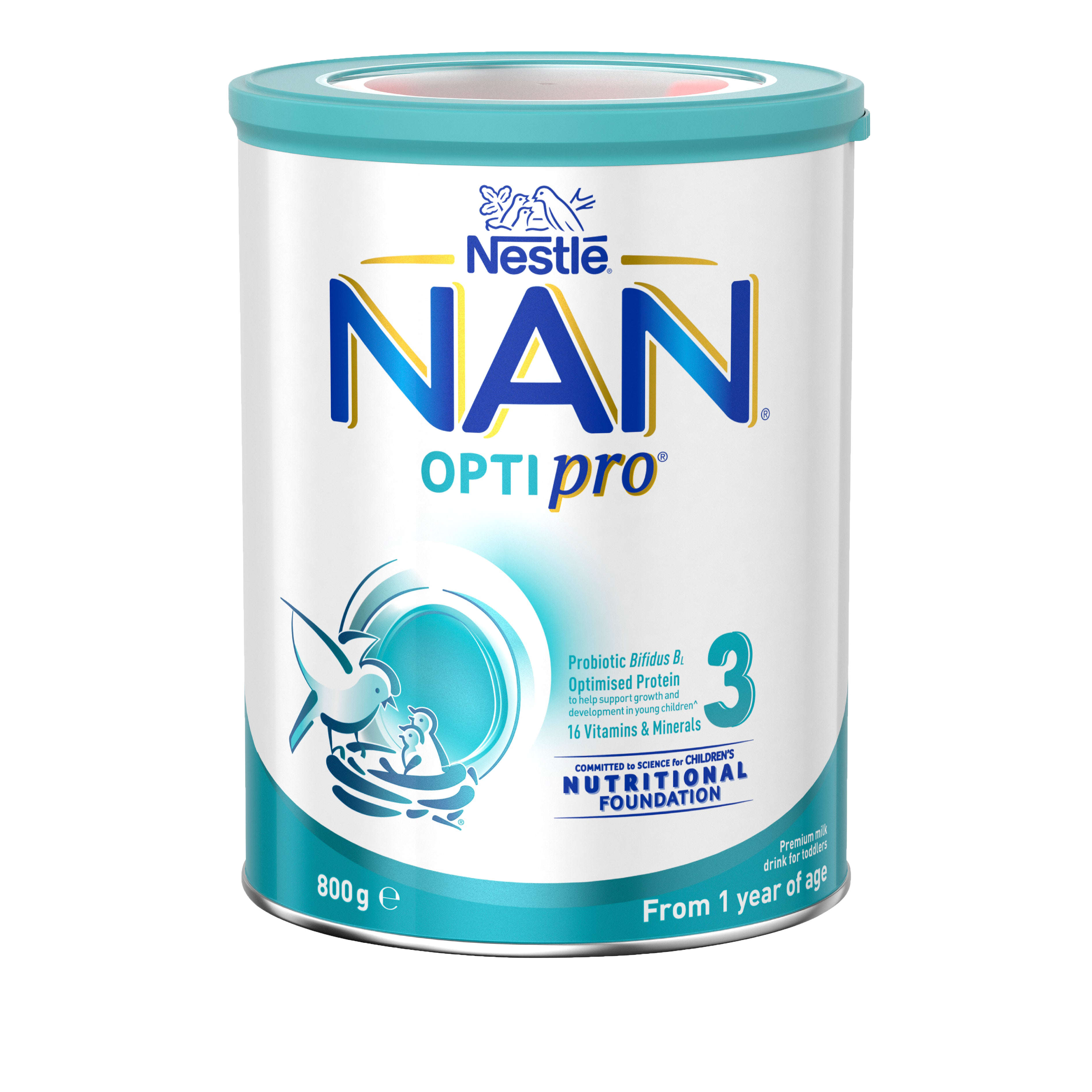 Nestle Nan Optipro 3 Toddler Milk Drink From 1 Year (800g)