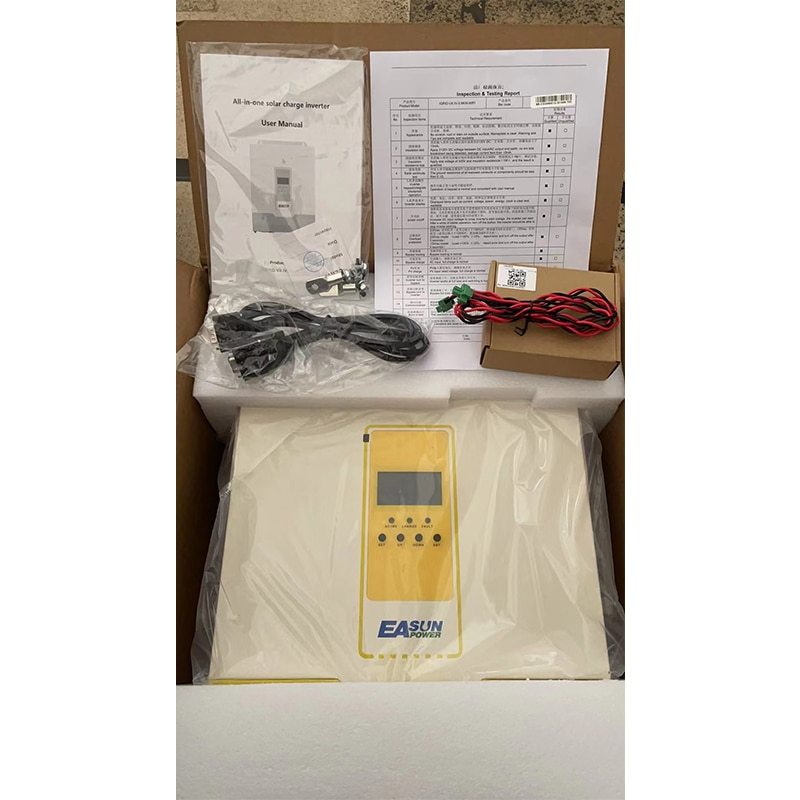 Easun Latest 5.6KW Hybrid Inverter 100A MPPT Battery Charger 48V With Parallel Function-Easun Power Factory Store