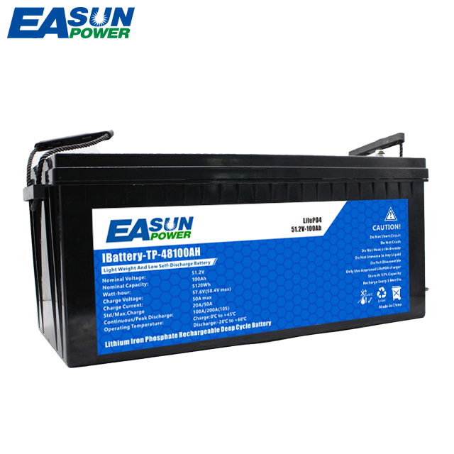 等待美工新图上传  EASUN Home Powerwall 51.2V 100ah 5120kwh Power Wall Lithium Ion Battery with BMS 